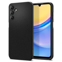 Spigen Liquid Air viedtālruņa apvalks Samsung Galaxy A15 4G / 5G - matēti melna