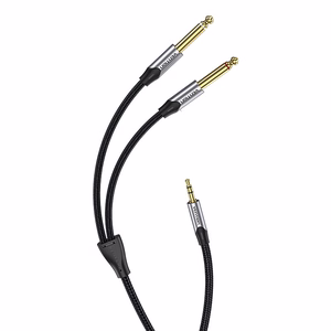 Audio kabelis mini ligzda 3.5mm uz 2x ligzda 6.35mm spraudnis Vention BARHK 8m