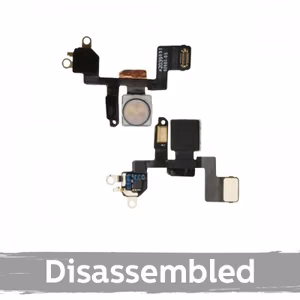 Elastīgais kabelis saderīgs ar iPhone 12 Mini lukturīša un mikrofona (100% oriģināls / Lietots)