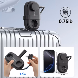 Orico AP3 20W GaN 5in1 strāvas sadalītājs 2x AC + 2x USB-A + 1x USB-C - melns