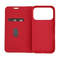 Wonder Frame apvalks Iphone 17 Pro sarkans