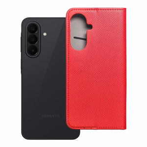 Atlokāms maciņš Samsung A27 Smart Case Book sarkans