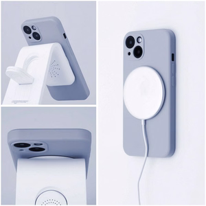 Silicone Mag Cover чехол совместим с MagSafe светло-синий для Samsung A57