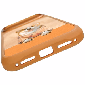 Nimmy Gentle Pets Series Dog MagSafe maciņš iPhone 17 Pro oranžs
