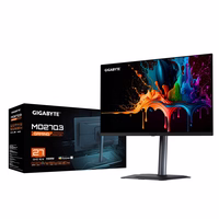 GIGABYTE MO27Q3 27” OLED QHD Gaming Monitor - 2560 x 1440, 360Hz, 0.03ms, 250 cd/m², G-Sync Compatible, FreeSync Premium Pro, Display HDR True melns 400, HDMI 2.1, Displayport 1.4