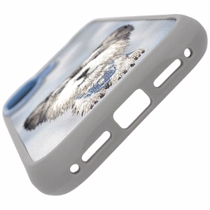 Nimmy Big Eyed Pet 2.0 suņa viedtālruņa apvalks iPhone 17 - pelēks