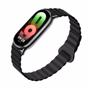 FORCELL F-DESIGN FX8 siksniņa XIAOMI Mi Band 8 melna