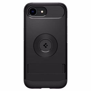 Spigen Slim Armor Magnētiskais viedtālruņa apvalks iPhone 16e - melns