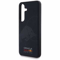 RED BULL viedtālruņa apvalks SAMSUNG S25 Ultra RBHMS25L24PUBUFV (Magnētiskais tīklojums PU ar iespiestu bulli) tumši zila