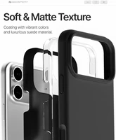 Korpuss Mercury Pure Magsafe Silicon Case Apple iPhone 17 Pro Max sarkans