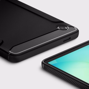 Spigen Rugged Armor macins priekš Samsung Galaxy Tab A11 8.7 X133 / X135 - Melns