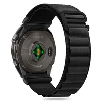 Tech-Protect Neilona Pro siksna Garmin Fenix 5 / 6 / 6 Pro / 7 / 8 (47MM) - melns