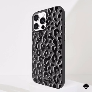 Kate Spade New York Protective MagSafe - Case for iPhone 16 Pro Max (City Leopard)