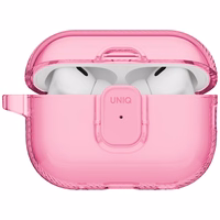 Uniq Glase Pro macins AirPods Pro 3 Lock macins - caurspidigs roza