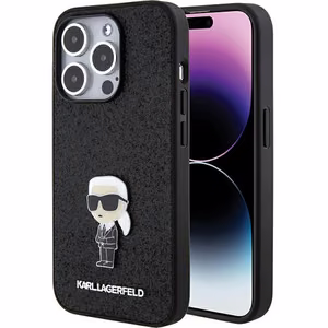 Karl Lagerfeld KLHCP15LGKNPSK iPhone 15 Pro Maciņš - melns
