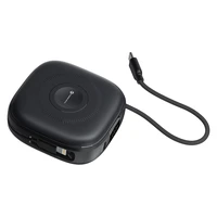 Portatīvais lādētājs saderīgs ar MagSafe Forcell F-Energy F10K5 PD3.1 QC3.0 3A 22,5W 10000 mAh saderīgs ar Apple Watch melna