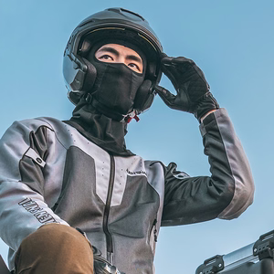 Wozinsky WKM-03B ziemas balaklavas sejas maska motociklam un velosipēdam - melna
