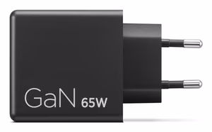 LENOVO Dual USB-C 65W GaN lādētājs melns
