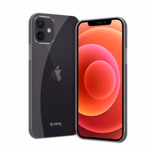 Crong Crystal Slim vāciņš ierīcei iPhone 12 / iPhone 12 Pro, caurspīdīgs