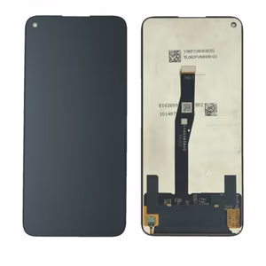 LCD Displejs Saderīgs ar Huawei Mate 30 Lite Melns HQ