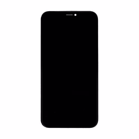 Mecanico LCD ekrāns Incell Iphone XR melns ar ietvaru