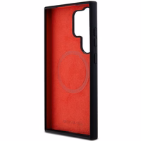 AMG silikona oglekļa raksta MagSafe apvalks Samsung Galaxy S24 Ultra - melns