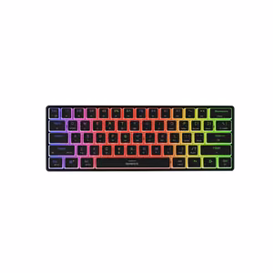 Genesis THOR 660 G2 Gaming keyboard Wireless/Wired US Tactile Black