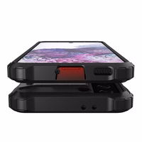 Viedtālruņa apvalks ARMOR priekš SAMSUNG S22 melns