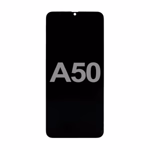 LCD displejs Samsung Galaxy A50 melns Augstākās kvalitātes