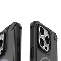 Defender 2in1 Mag maciņš for iPhone 16 Pro 6,3" melns