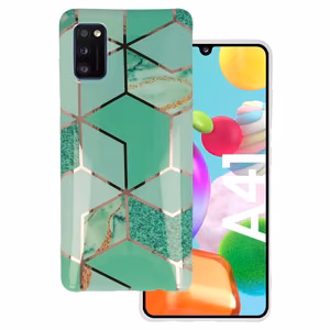 Cosmo Marble viedtālruņa apvalks Samsung Galaxy A41 dizains 2