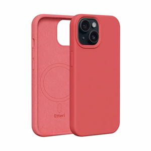 Etteri silikona viedtālruņa apvalks iPhone 15 6,1" aveņu