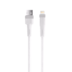 Setty USB - Lightning cable 1.2 m 2A KNA-L-1.220 white
