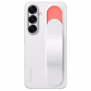 Samsung Standing Grip Case vāciņš, paredzēts Samsung Galaxy S25, balts