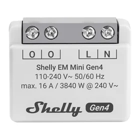Miernik enerģijas Shelly EM Mini Gen4 WiFi/Matter