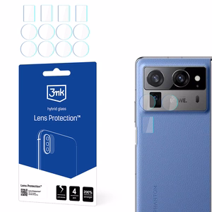 3mk Lens Protection – kameras objektīva aizsargs modelim Tecno Phantom V Fold2 (front)