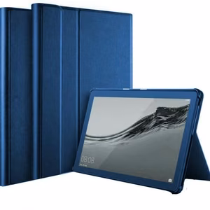 Folio vāciņš Samsung X110/X115 Tab A9 8.7/X130/X135 Tab A11 8.7 tumši zils