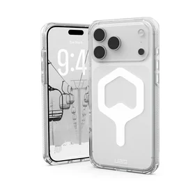 UAG Urban Armor Gear viedtālruņa apvalks PLYO saderīgs ar MagSafe iPhone 17 Pro Max ledus / balts