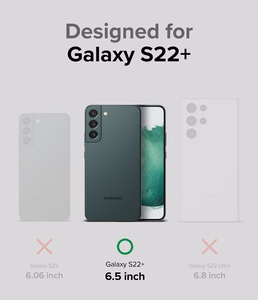 Ringke Onyx Design izturīgs TPU viedtālruņa apvalks Samsung Galaxy S22 + (S22 Plus) melns (Grafiti)