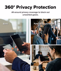 Ringke Easy Slide Privacy 360 2 privātuma aizsargstiklu komplekts modelim Samsung Galaxy Z Fold 8 Ultra