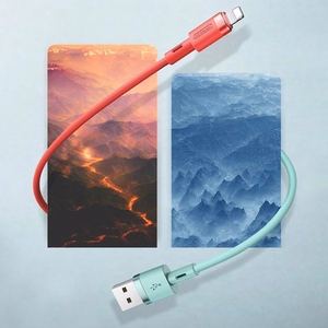 Joyroom Liquid Silicone Data Cable N2 USB-A / Lightning 2.4A 1.2m - Black