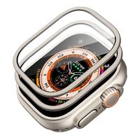 ESR Armorite 2 gabalu rūdītā stikla komplekts Apple Watch Ultra 49mm - titāna krāsas
