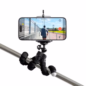 Elastīgs statīvs telefonam un selfiju kamerai