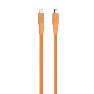 Havit CB6255 - USB uzlādes kabelis Type C uz Lightning, 1 m (oranžs)