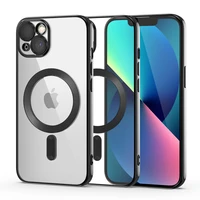 Tech-Protect MagShine Line MagSafe apvalks iPhone 13 - melns