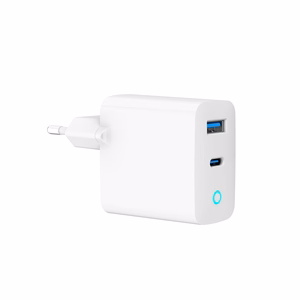 Gembird TA-UC-PDQC65L-W-01 mobile device charger Universal balts AC Fast charging Indoor