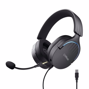 Trust GXT 490 FAYZO uz ausīm 7.1 USB spēļu austiņas