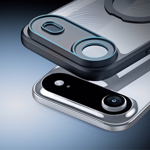 Dux Ducis Aimo Mag vāciņš ar magnētisko gredzenu un statīvu iPhone 17 Air – melns