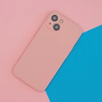 pasteļrozā magnētiskais viedtālruņa apvalks iPhone 15 Plus 6,7\"