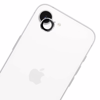 Rūdītais stikls kamerai 3mk Lens Protection Pro Sudraba Apple iPhone 16e